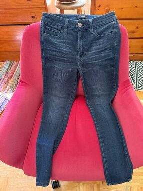PAIGE High Rise Skinny Hoxten Cropped size 24
